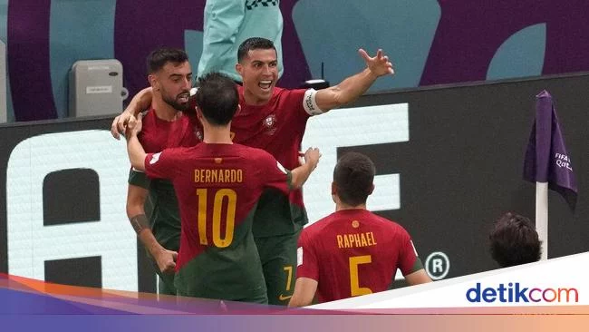 Netizen Terkecoh Cristiano Ronaldo Cetak Gol, Padahal Bruno Fernandes