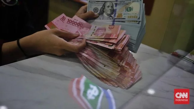 Rupiah Menguat ke Rp15.734 per Dolar AS