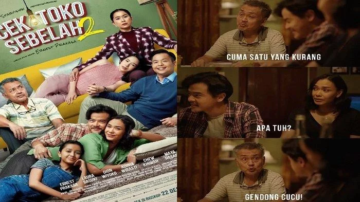 Sinopsis Film Cek Toko Sebelah 2, Cerita Drama Keluarga Koh Afuk Kembali Bergulir