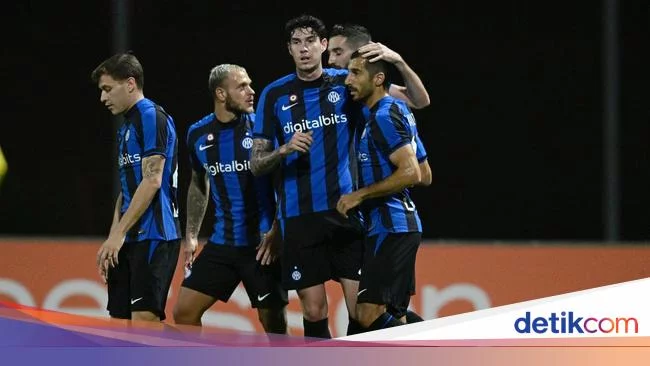 Laga Uji Coba: Inter Milan Gilas RB Salzburg 4-0