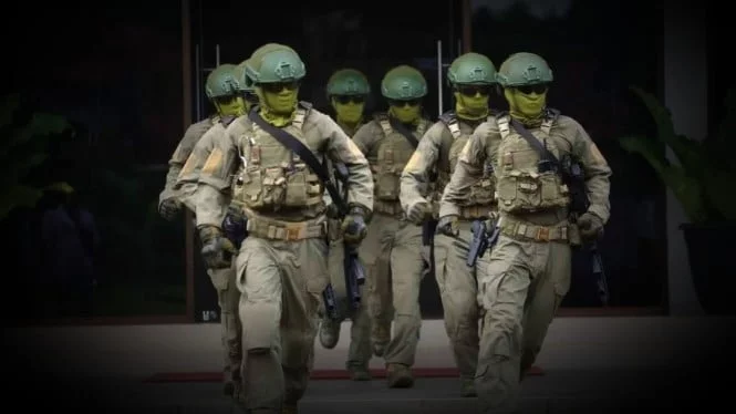 Menegangkan, Pasukan Pancawara Kopasgat TNI Gagalkan Penyanderaan di Bandara Internasional