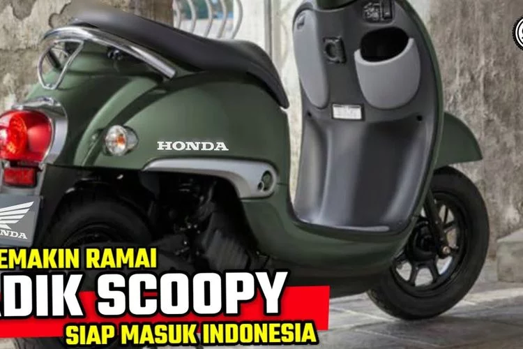 Adik Honda Scoopy Gemparkan Dunia Otomotif...! Harga Cuma Belasan Juta