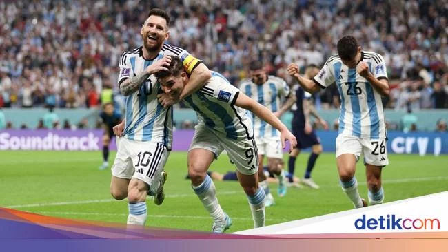 Argentina Vs Kroasia: Tim Tango Unggul 2-0 di Babak Pertama