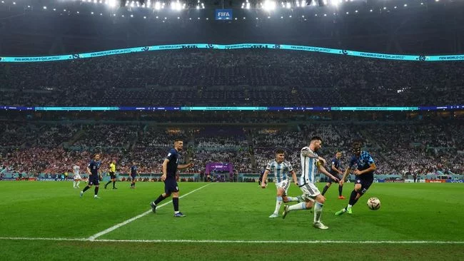 Sihir Messi Buat Pemain Kroasia Terkecoh dan Fans Terpesona