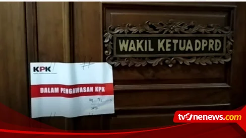 Wakil Ketua DPRD Jatim Diduga Kena OTT, Kantornya Disegel KPK