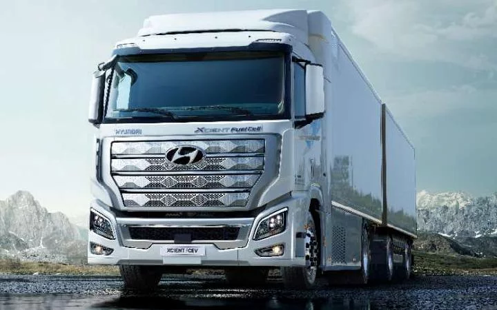 Truk Hidrogen Hyundai Xcient Mengaspal di Israel