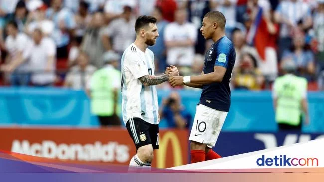 Faktanya, Messi Nggak Pernah Kalahin Mbappe