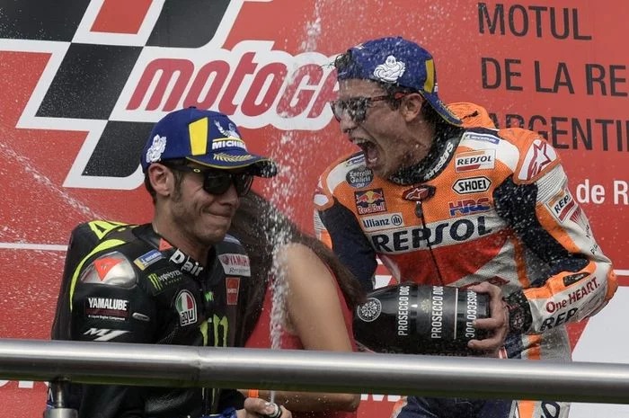 Marc Marquez Takkan Berdamai dengan Valentino Rossi, Ada Dendam Kesumat?