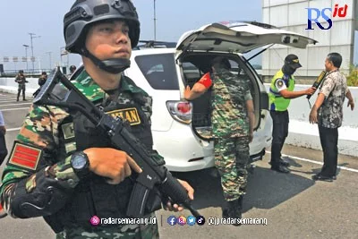 Jelang Nataru, Pengamanan Masuk Bandara Internasional Ahmad Yani Semarang Diperketat
