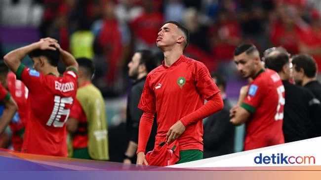 Maroko Sadar Diri Gagal ke Final Piala Dunia