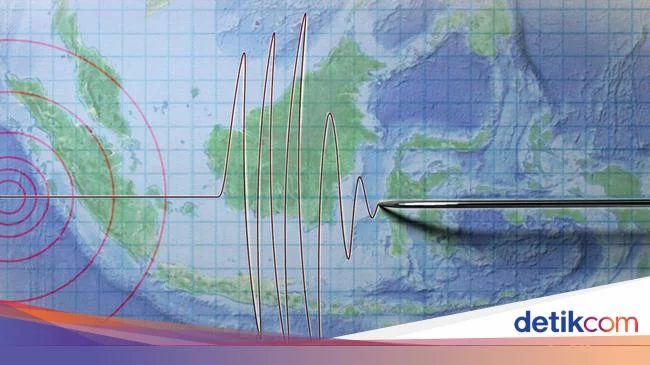 Gempa M 5,2 Guncang Sumur Banten