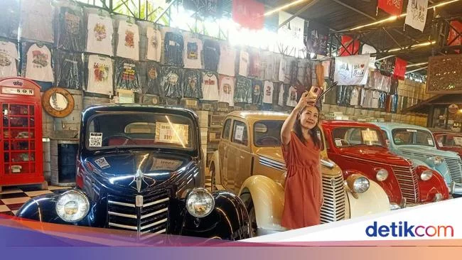 Wisata Otomotif di Kebon Vintage Bali, Hadirkan 160 Mobil Klasik