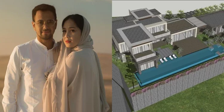 Megah Bak Istana, Potret Desain Rumah Raffi Ahmad dan Nagita Slavina di Bali - Ada Kolam Renang Luas di Rooftop