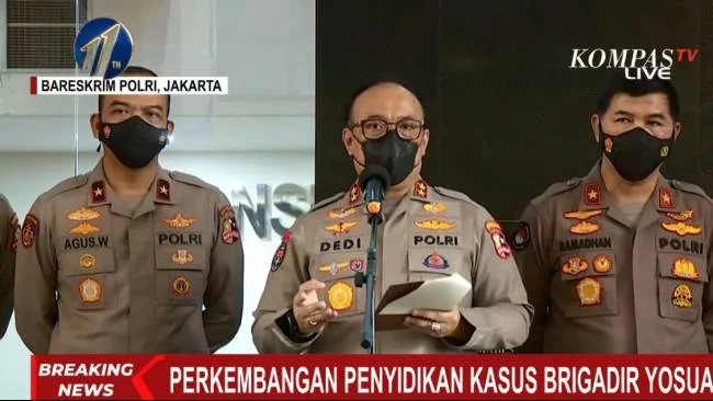 Mabes Polri Jawab Ferdy Sambo yang Tuding Penyidik Ingin Semua Orang di Rumahnya Jadi Tersangka