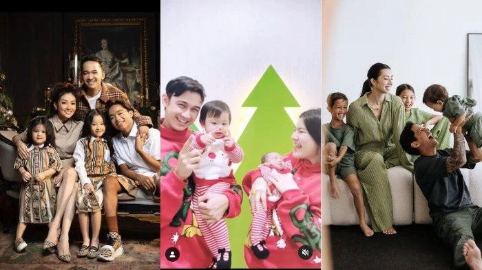 5 Potret Keluarga Selebriti Rayakan Natal, Felicya Angelista hingga Chelsea Islan