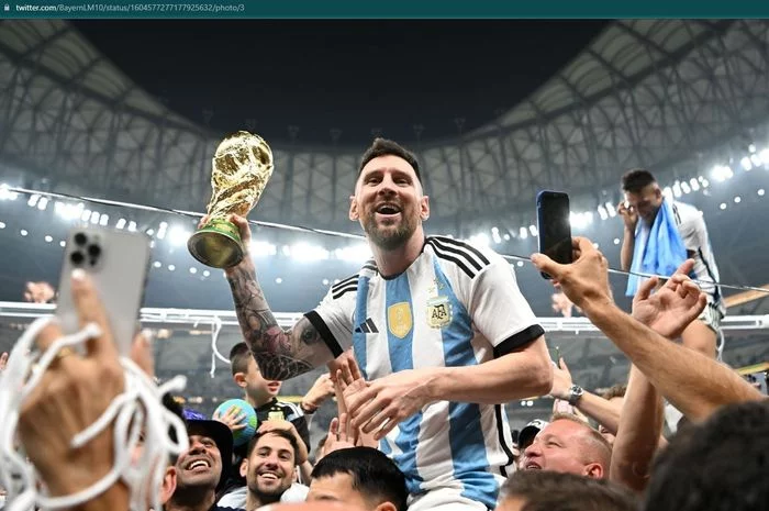 Bawa Timnas Argentina Juara Piala Dunia 2022, Lionel Messi Didukung Robert Lewandowski Sabet Ballon d'Or Ke-8