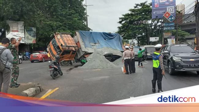 Kecelakaan Truk Timpa Mobil Brigjen TNI Airlangga Berakhir Damai
