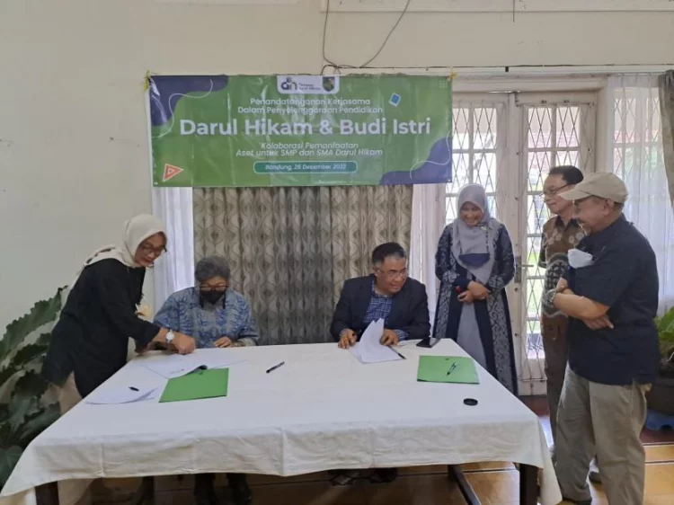Darul Hikam Gandeng Yayasan Budi Istri Bangun Sekolah Internasional