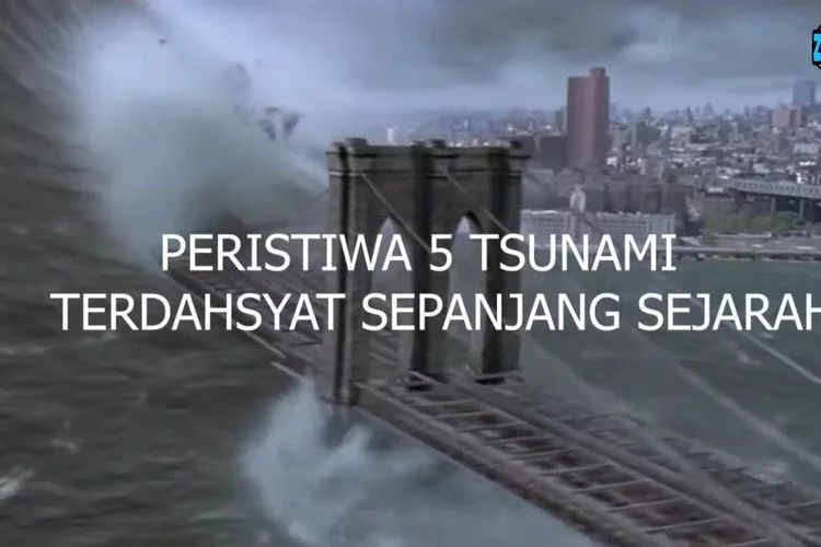 5 Peristiwa Tsunami Terdahsyat Sepanjang Sejarah, Nomor 1 dan 2 Terjadi di Indonesia