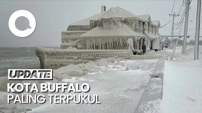 Badai Salju di AS Tewaskan 55 Orang, Korban Membeku di Mobil Hingga Rumah