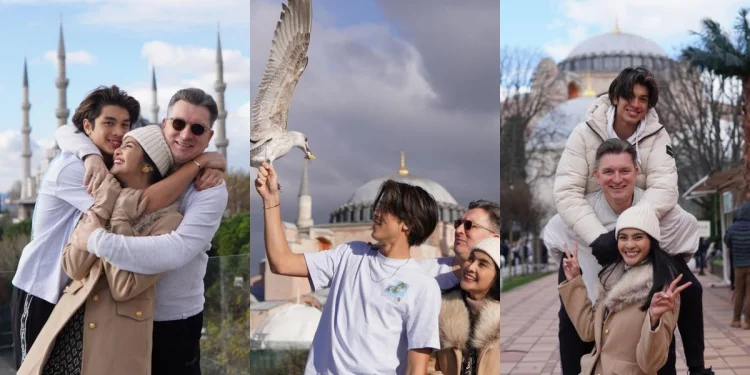 8 Potret Liburan Maudy Koesnaedi ke Turki, Bahagia Bersama Suami dan Putra Semata Wayang - Bikin Netizen Salfok Satu Keluarga Good Looking Semua