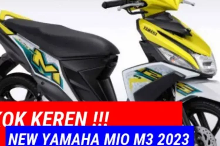 Muncul Kembali!! New Yamaha Mio M3 2023, Desainnya Semakin Keren Bro. Simak Spesifikasi dan Harganya