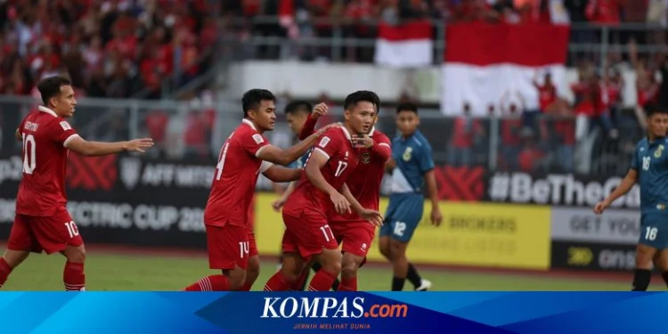 Klasemen Piala AFF 2022: Indonesia di Bawah Thailand, Grup B Sengit