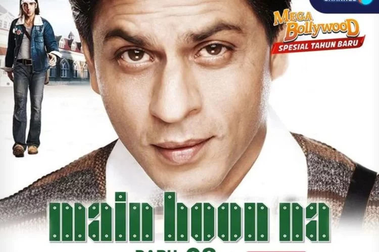 Sinopsis Film India MAIN HOON NA Mega Bollywood ANTV, Shah Rukh Khan Tuntaskan Proyek Milap dan Misi Keluarga
