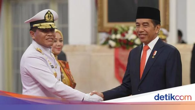 Lengkap Sudah Pemimpin 3 Matra TNI Usai Jokowi Lantik Laksamana M Ali