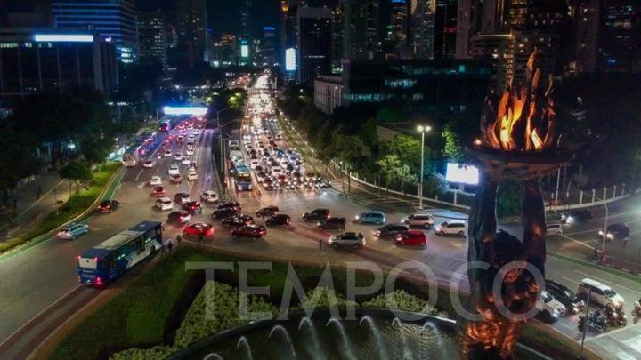 Jalan Sudirman-MH Thamrin Bakal Berlaku Car Free Night Saat Malam Tahun Baru
