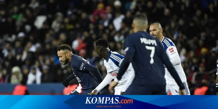 Hasil PSG Vs Strasbourg: Les Parisiens Menang 2-1, Neymar Kartu Merah  Halaman all