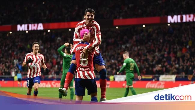 Atletico Vs Elche: Diwarnai 3 Kartu Merah, Los Colchoneros Menang 2-0