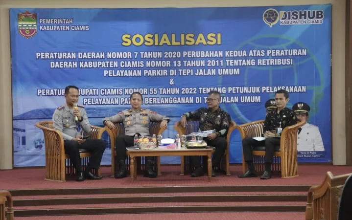 Berlakukan Parkir Berlangganan 2023 mendatang , Pemkab Ciamis Gelar Sosialisasi