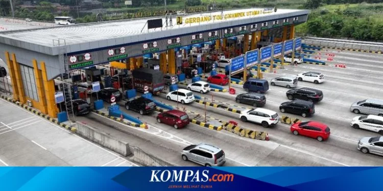 20.630 Kendaraan Kembali ke Jakarta pada Akhir Libur Tahun Baru 2023