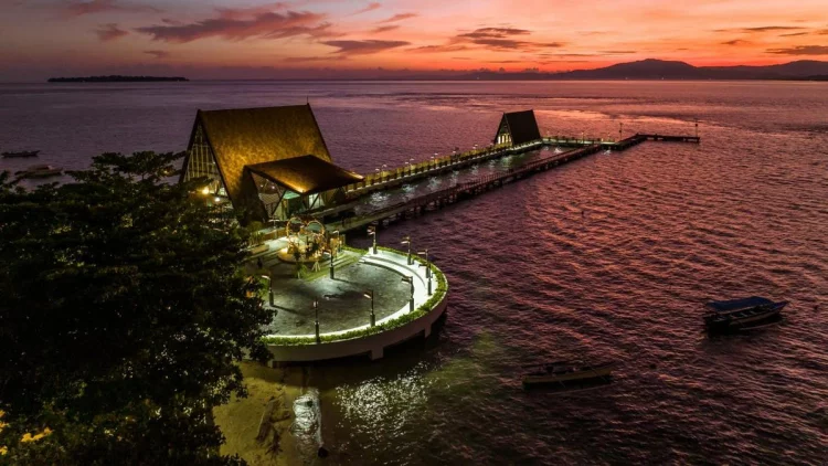 Pak Bas Percantik Pantai Malalayang dan Ecotourism Village Bunaken, Sekarang Berstandar Internasional