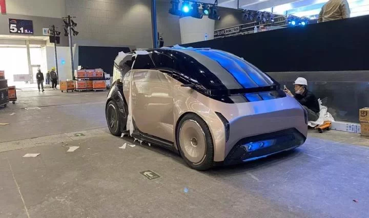 Mobil Listrik Konsep Ini Terbakar di Pameran Guangzhou Motor Show 2022