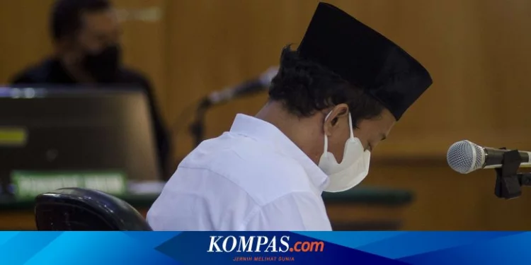 Kasasi Ditolak, Herry Wirawan, Pemerkosa 13 Santriwati Tetap Divonis Mati