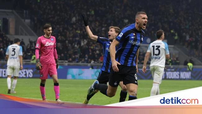 Inter Milan Vs Napoli: Gol Dzeko Menangkan Nerazzurri