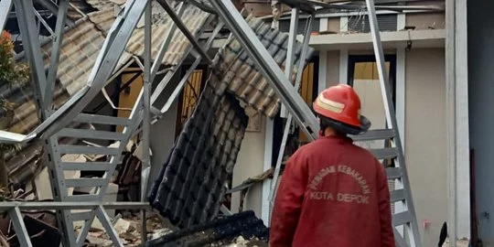 Ledakan Gas Terjadi di Depok, Tiga Rumah Rusak dan Satu Lansia Terluka