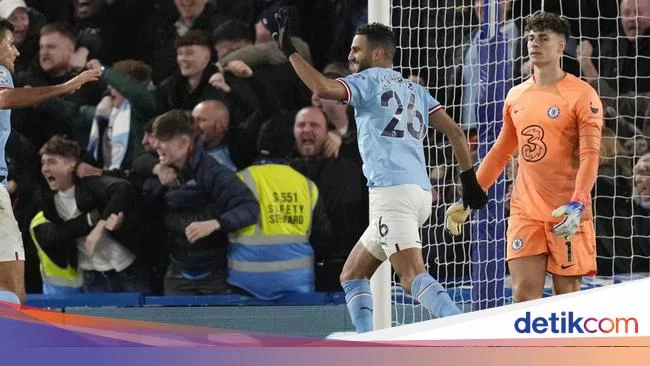 Chelsea Vs Man City: Gol Mahrez Menangkan The Citizens 1-0