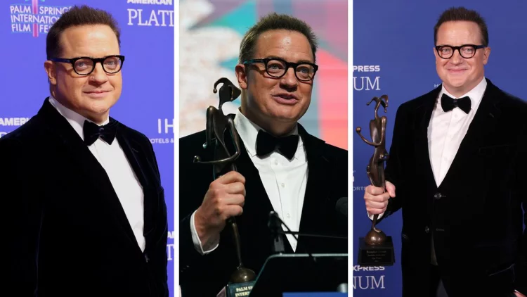Brendan Fraser Raih Penghargaan di Festival Film Internasional Palm Springs 2023
