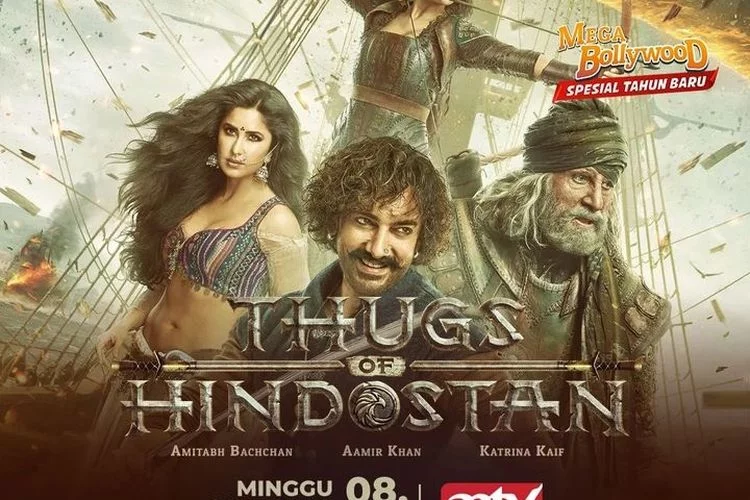 ENDING Sinopsis Film Thugs of Hindostan Mega Bollywood: Kisah Pasukan Pemberontak Azaad dan Penjajah Inggris