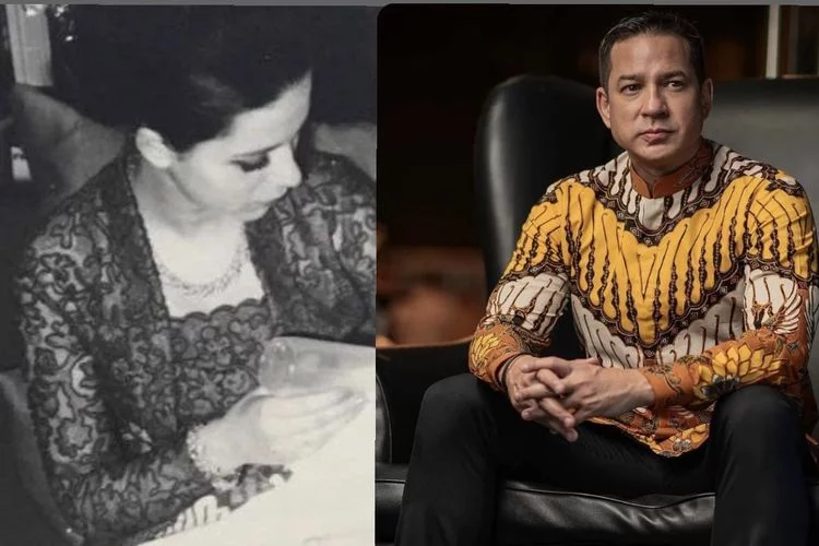 Pantas saja Ari Wibowo tampan, inilah ibu kandung si aktor, Sibylle Ollmann bule cantik yang Indonesia banget