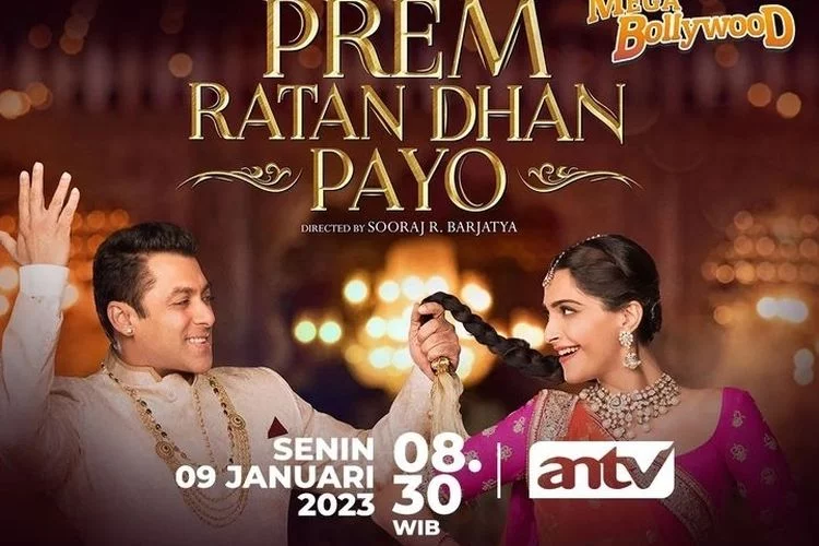 Sinopsis Film India 'Prem Ratan Dhan Payo', Dibintangi Salman Khan Bersama Sonam Kapoor Tayang Hari Ini