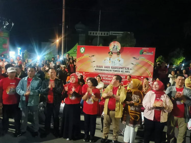 Dandim 1015 Sampit,Hadiri Pesta Rakyat di Terowongan Nur Mentaya
