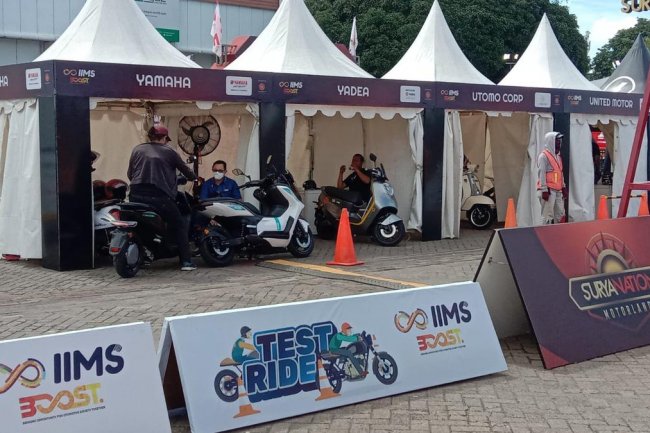 Cara Daftar Test Ride Motor di IIMS 2023, Mudah dan Cepat
