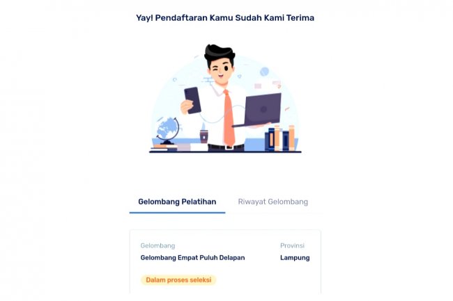 Jangan Ketinggalan! Siang Ini Pengumuman Peserta yang Lolos Kartu Prakerja Gelombang 48
