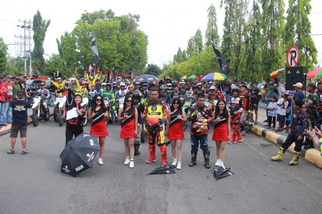 Ribuan Pecinta Otomotif Meriahkan Rangkaian HUT Kota Belopa