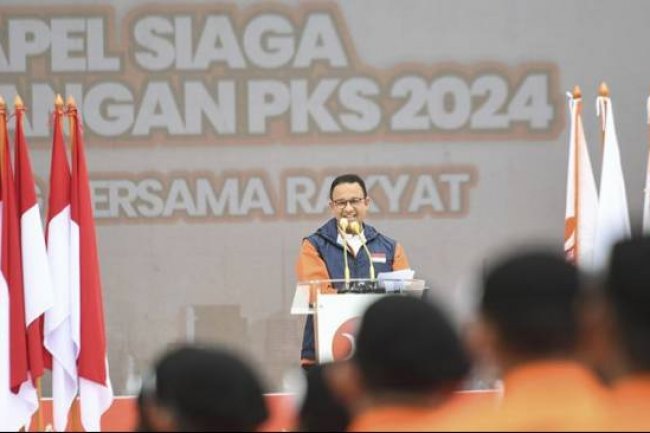 Berpidato di Apel Siaga PKS, Anies Kenang Peristiwa 20 Tahun Lalu: Kemenangan Bukan soal Logistik