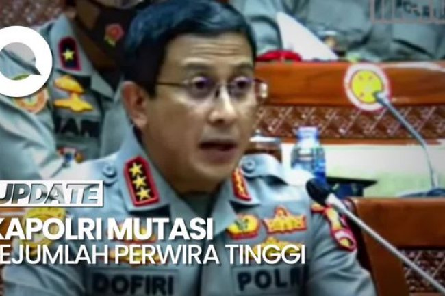 Sepak Terjang Komjen Ahmad Dofiri, Pecat Ferdy Sambo Kini Irwasum Polri